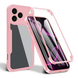 Folie de protectie Techsuit ColorVerse 360 Series + compatibil cu iPhone 17 Pro Max, Roz