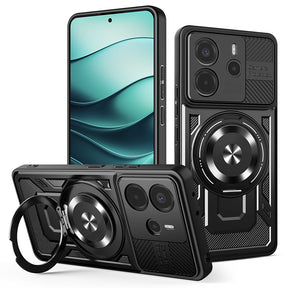 Husa de protectie Techsuit RuggedCam compatibil cu Xiaomi Redmi Note 14 5G, Negru