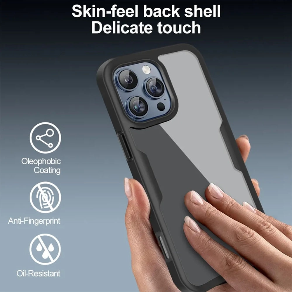 Folie de protectie Techsuit ColorVerse 360 Series + compatibil cu iPhone 17, Roz