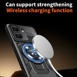 Husa de protectie Techsuit RuggedCam compatibil cu Oppo Reno13 F 4G / Reno13 F 5G / Reno13 FS 5G, Negru