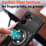 Husa de protectie Techsuit RuggedCam compatibil cu Oppo Reno13 F 4G / Reno13 F 5G / Reno13 FS 5G, Negru