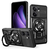 Husa de protectie Techsuit RuggedCam compatibil cu Oppo Reno13 F 4G / Reno13 F 5G / Reno13 FS 5G, Negru