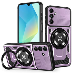 Husa de protectie Techsuit RuggedCam compatibil cu Samsung Galaxy A16 4G / A16 5G, Mov