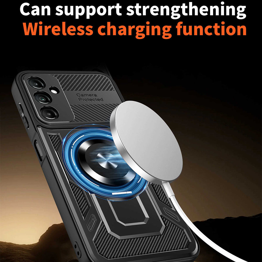 Husa de protectie Techsuit RuggedCam compatibil cu Samsung Galaxy A05s, Mov