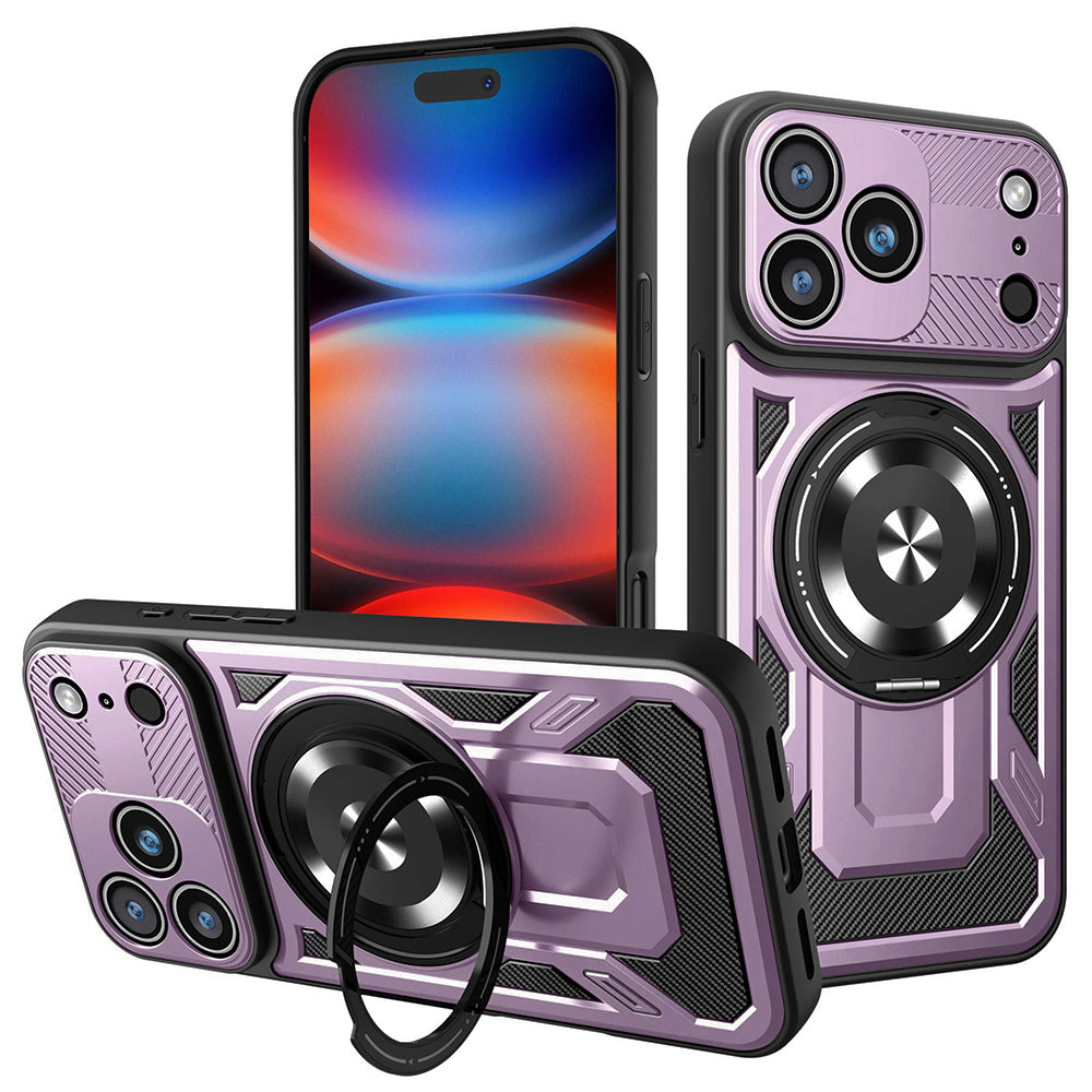 Husa de protectie Techsuit RuggedCam compatibil cu iPhone 17 Pro Max, Mov