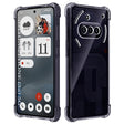 Husa de protectie Techsuit Shockproof Clear Silicone compatibil cu Nothing Phone (3a), Negru Fumuriu