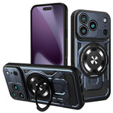 Husa de protectie Techsuit RuggedCam compatibil cu iPhone 17 Pro, Albastru