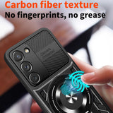 Husa de protectie Techsuit RuggedCam compatibil cu Samsung Galaxy S23, Albastru