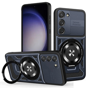 Husa de protectie Techsuit RuggedCam compatibil cu Samsung Galaxy S23, Albastru