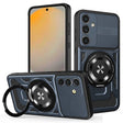 Husa de protectie Techsuit RuggedCam compatibil cu Samsung Galaxy S24 FE, Albastru