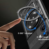 Husa de protectie Techsuit RuggedCam compatibil cu Oppo Reno13 F 4G / Reno13 F 5G / Reno13 FS 5G, Albastru