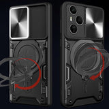 Husa de protectie Techsuit CamGuard Pro compatibil cu Honor 400 Pro, Rosu