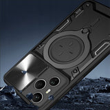 Husa de protectie Techsuit CamGuard Pro compatibil cu Honor 400 Pro, Rosu
