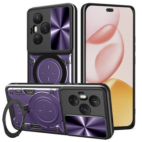 Husa de protectie Techsuit CamGuard Pro compatibil cu Honor 400 Pro, Mov