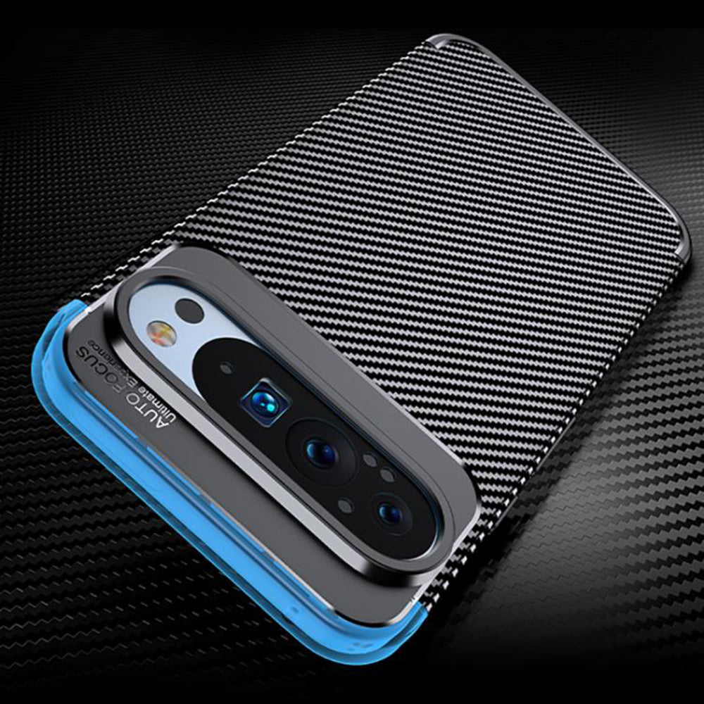 Husa de protectie Techsuit CarbonFiber compatibil cu Google Pixel 10 / 10 Pro, Negru