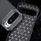 Husa de protectie Techsuit CarbonFiber compatibil cu Google Pixel 10 / 10 Pro, Negru