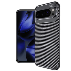 Husa de protectie Techsuit CarbonFiber compatibil cu Google Pixel 10 Pro XL, Negru