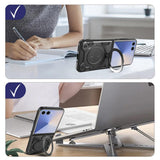 Husa de protectie Techsuit CamGuard Pro compatibil cu Samsung Galaxy Z Flip7, Rosu