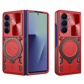 Husa de protectie Techsuit CamGuard Pro compatibil cu Samsung Galaxy Z Fold7, Rosu