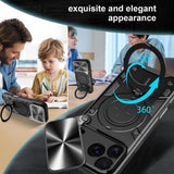 Husa de protectie Techsuit CamGuard Pro compatibil cu iPhone 17 Pro, Roz Auriu