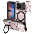 Husa de protectie Techsuit CamGuard Pro compatibil cu iPhone 17 Pro Max, Roz Auriu