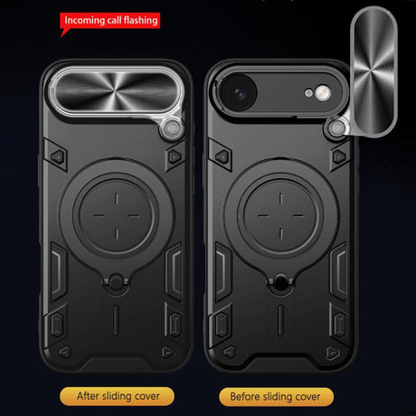 Husa de protectie Techsuit CamGuard Pro compatibil cu iPhone 17 Air, Negru