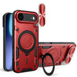 Husa de protectie Techsuit CamGuard Pro compatibil cu iPhone 17 Air, Rosu