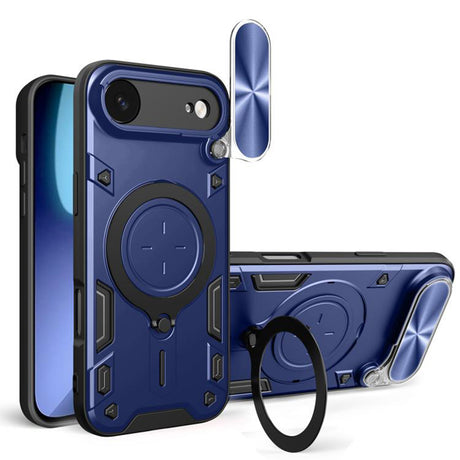 Husa de protectie Techsuit CamGuard Pro compatibil cu iPhone 17 Air, Albastru