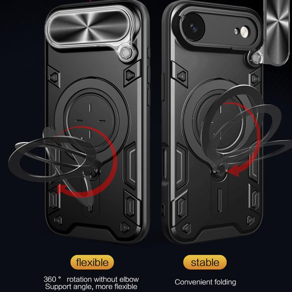 Husa de protectie Techsuit CamGuard Pro compatibil cu iPhone 17 Air, Albastru