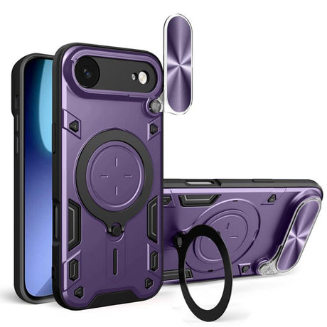 Husa de protectie Techsuit CamGuard Pro compatibil cu iPhone 17 Air, Mov