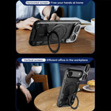 Husa de protectie Techsuit CamGuard Pro compatibil cu iPhone 17 Air, Roz Auriu