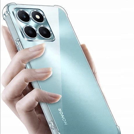 Husa de protectie Techsuit Shockproof Clear Silicone compatibil cu Honor X6c, Transparent