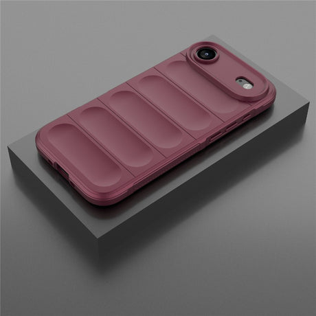 Husa de protectie Techsuit Magic Shield compatibil cu iPhone 17 Air, Bordo