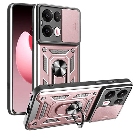 Husa de protectie Techsuit CamShield Series compatibil cu Oppo Reno13 Pro, Roz Auriu