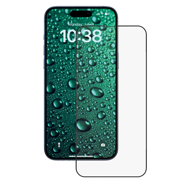 Folie de protectie ANANK 3D Invisible 3X Reinforced Edge to Edge compatibil cu iPhone 16 Pro Max, Negru