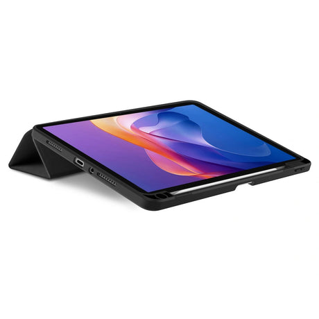 Husa de protectie tableta Techsuit Flex Trifold (with Pencil Holder) compatibil cu Xiaomi Redmi Pad 2, Roz