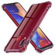Husa de protectie Techsuit Shockproof Clear Silicone compatibil cu Samsung Galaxy A20e, Negru Fumuriu