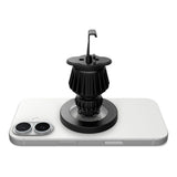 Suport Spigen MFT13 (ACP08314), MagSafe, for Dashboard, Air Vent, 360° Rotation, Magnetic Grip, Universal, Adjustable, Negru