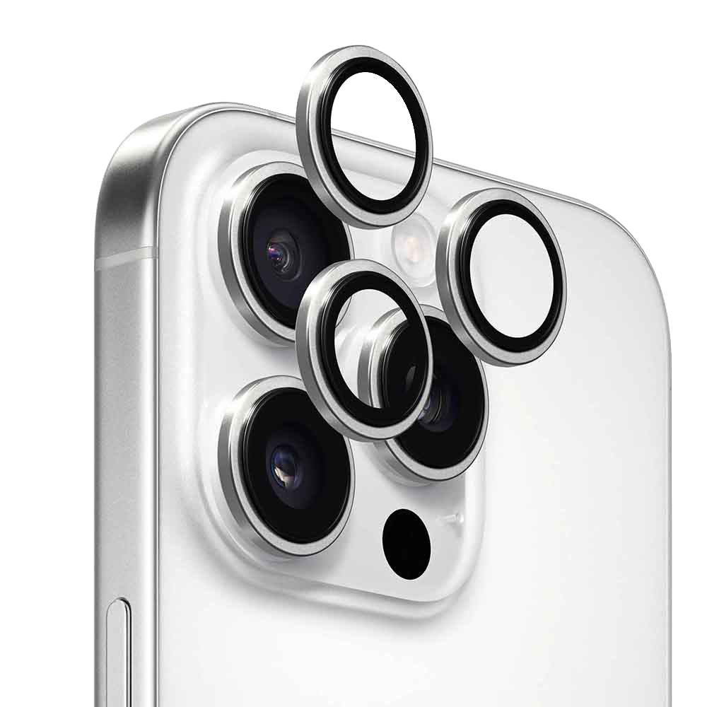 Folie de protectie ANANK AR Lens Guard compatibil cu iPhone 16 Pro / iPhone 16 Pro Max, Argintiu