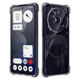 Husa de protectie Techsuit Shockproof Clear Silicone MagSafe compatibil cu Nothing Phone (3a) Pro, Negru Fumuriu
