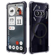 Husa de protectie Techsuit Shockproof Clear Silicone MagSafe compatibil cu Nothing Phone (3a), Negru Fumuriu