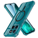 Husa de protectie Techsuit Shockproof Clear Silicone MagSafe compatibil cu Honor X8c, Negru Fumuriu