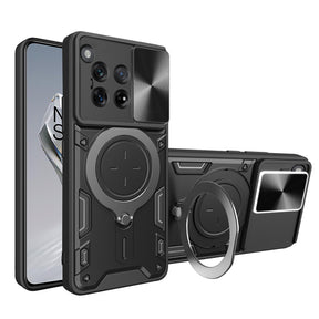 Husa de protectie Techsuit CamGuard Pro compatibil cu OnePlus 12, Negru