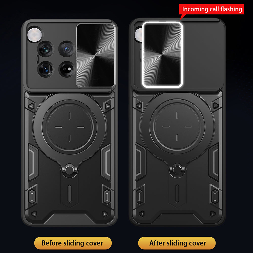 Husa de protectie Techsuit CamGuard Pro compatibil cu OnePlus 12, Negru