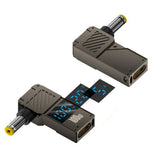 Adaptor Techsuit Adapter LaptopPlugX (A22), for Laptop, DC to Type-C, 100W, LED Display, Gri