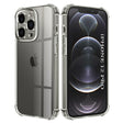Husa de protectie Techsuit Shockproof Clear Silicone compatibil cu iPhone 12 Pro, Transparent