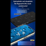 Folie de protectie ANANK 2.5D 5X Reinforced CG Glass compatibil cu iPhone 16, Negru