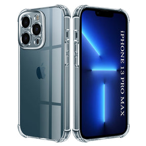 Husa de protectie Techsuit Shockproof Clear Silicone compatibil cu iPhone 13 Pro Max, Transparent