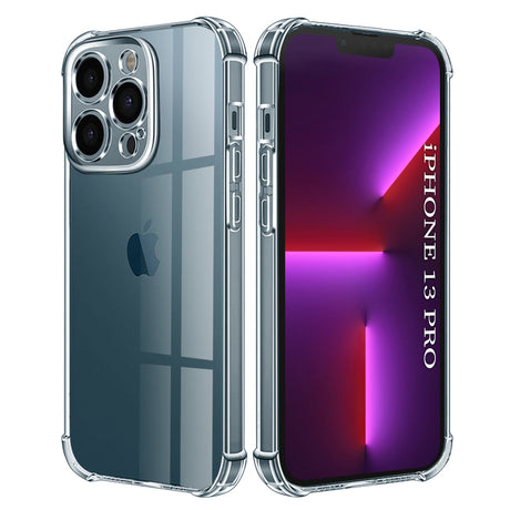 Husă Techsuit Shockproof Clear Silicone transparentă pentru iPhone 13 Pro