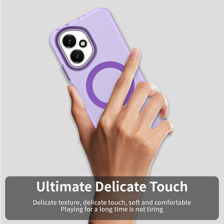 Husa de protectie Techsuit CandyCase MagSafe compatibil cu Honor 400, Mov